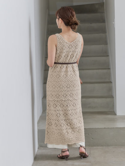 2wayクロシェワンピース-short & regular　[通常]