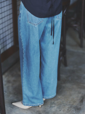 KUROKI DENIM セミワイドストレート-short & regular　[通常]