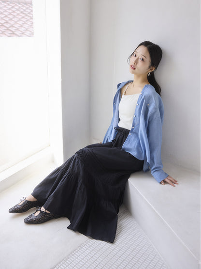 シアーデニムシャツ　[通常]