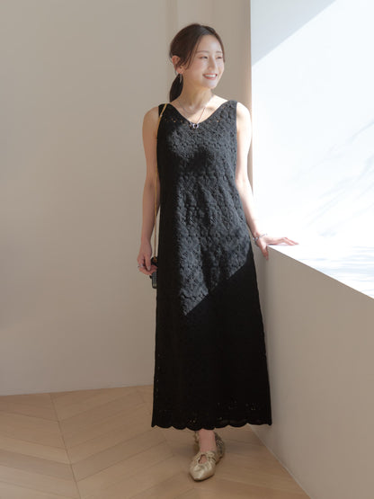 2wayクロシェワンピース-short & regular　[通常]