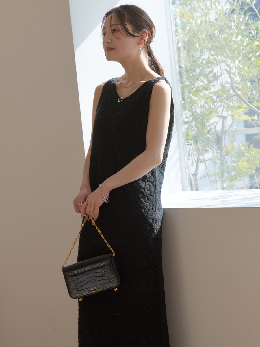 2wayクロシェワンピース-short & regular　[通常]