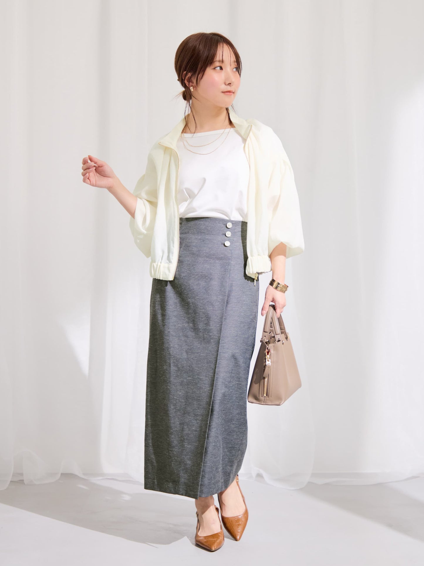 143cm | B:78 W:59 H:82 股下:64  | ワンサイズ着用