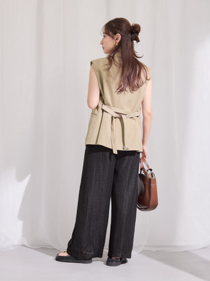 【LE TALONコラボ】厚底メタルサムリングサンダル　[通常]