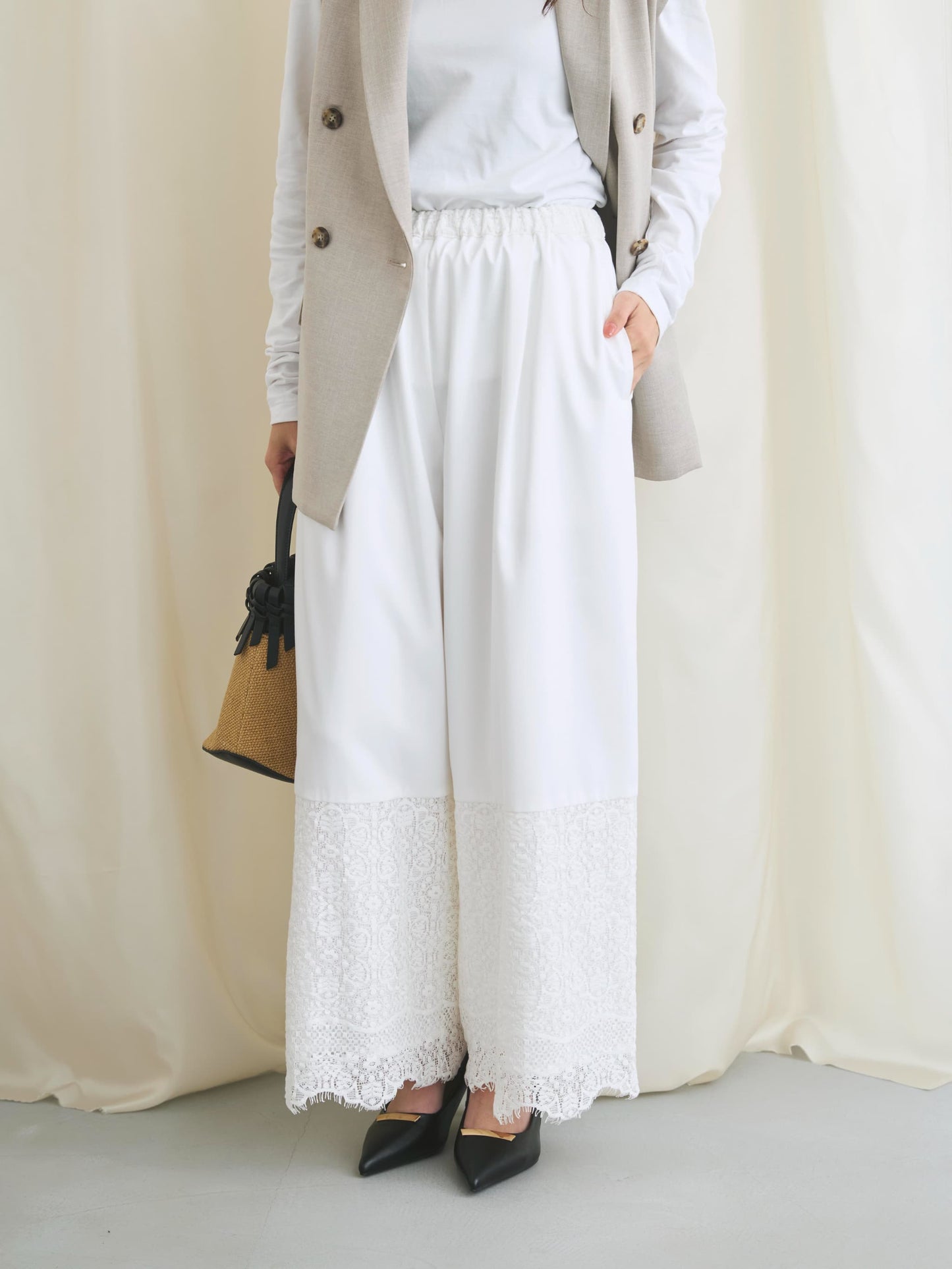 149cm | B:77 W:60 H:83 股下:68.5 | regular着用