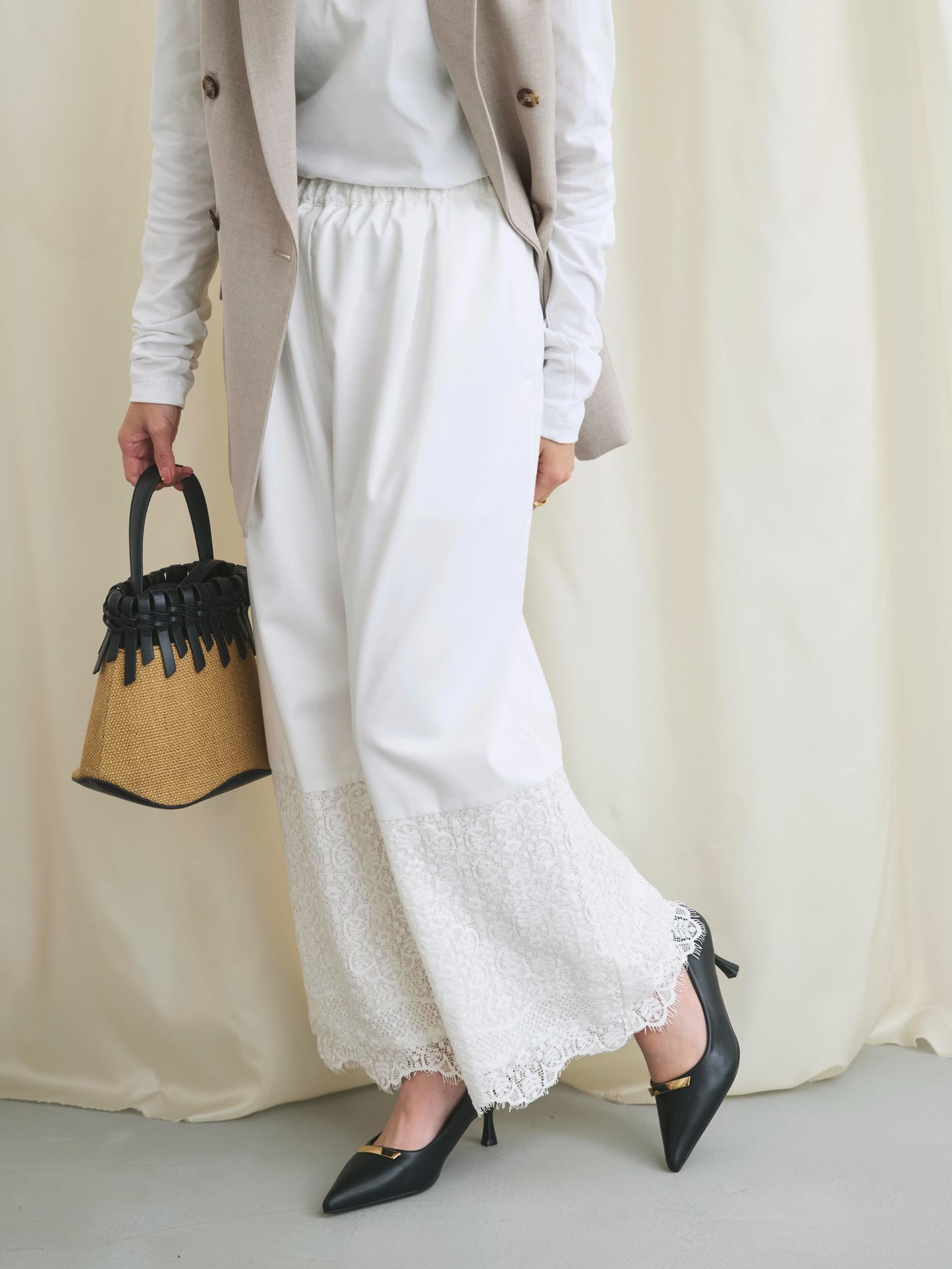 149cm | B:77 W:60 H:83 股下:68.5 | regular着用