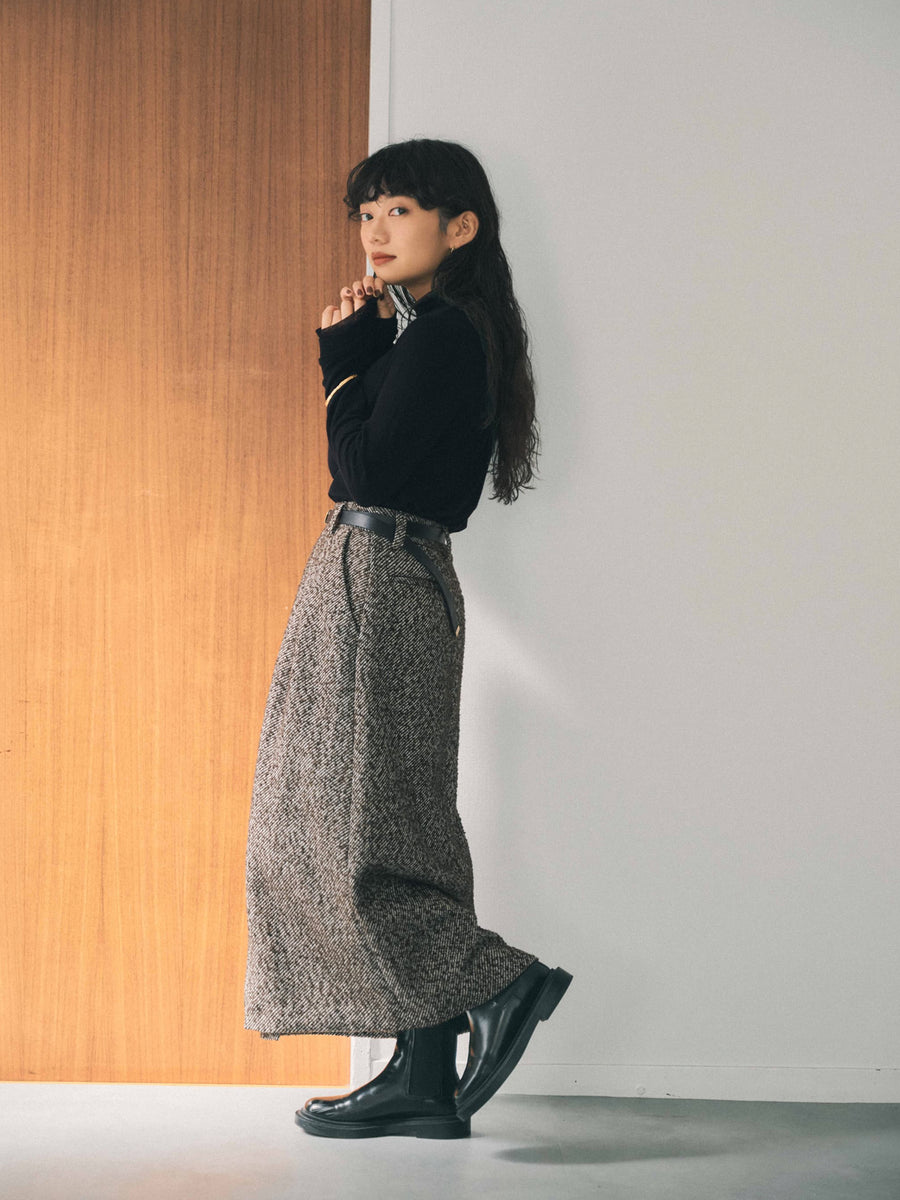 チュールドッキングウールテレコトップス　[通常]