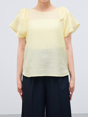 ※こちらが実物のカラーに一番お色味が近くなっております。（イエロー）<br>149cm | B:77 W:60 H:83 股下:68.5 | ワンサイズ着用