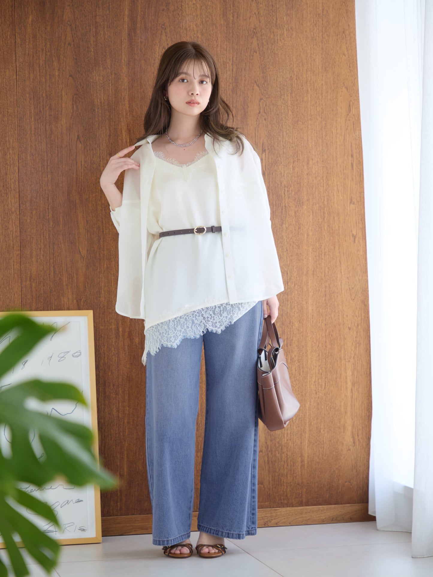 COHINA DENIM フレアワイド-short & regular　[通常]