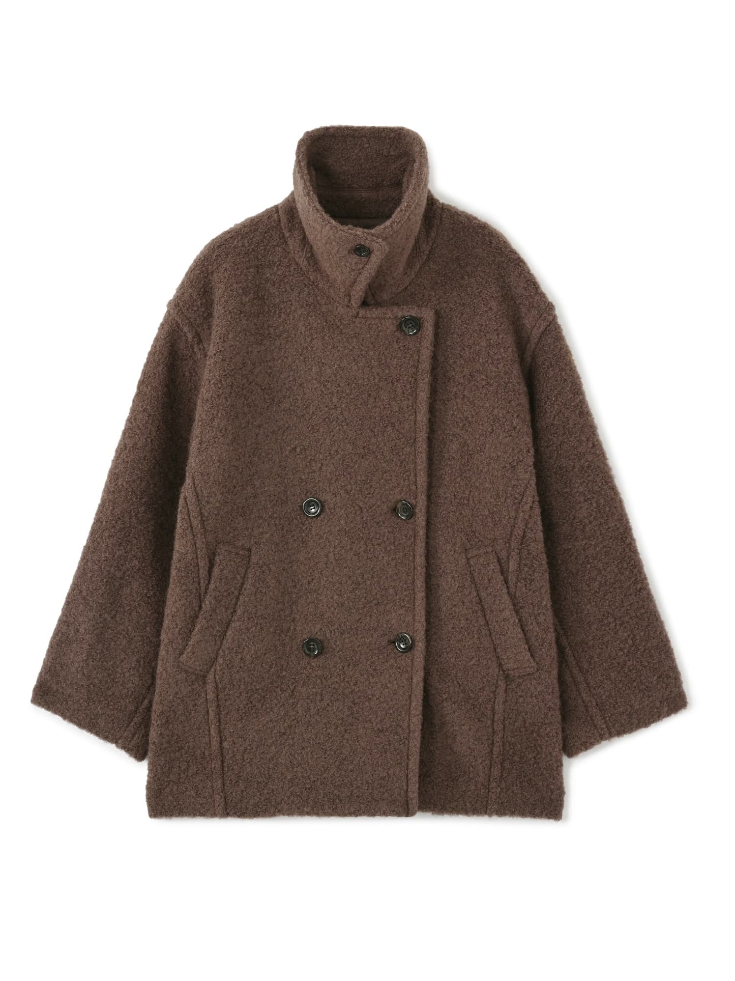 ウールループダブルコート　[通常]