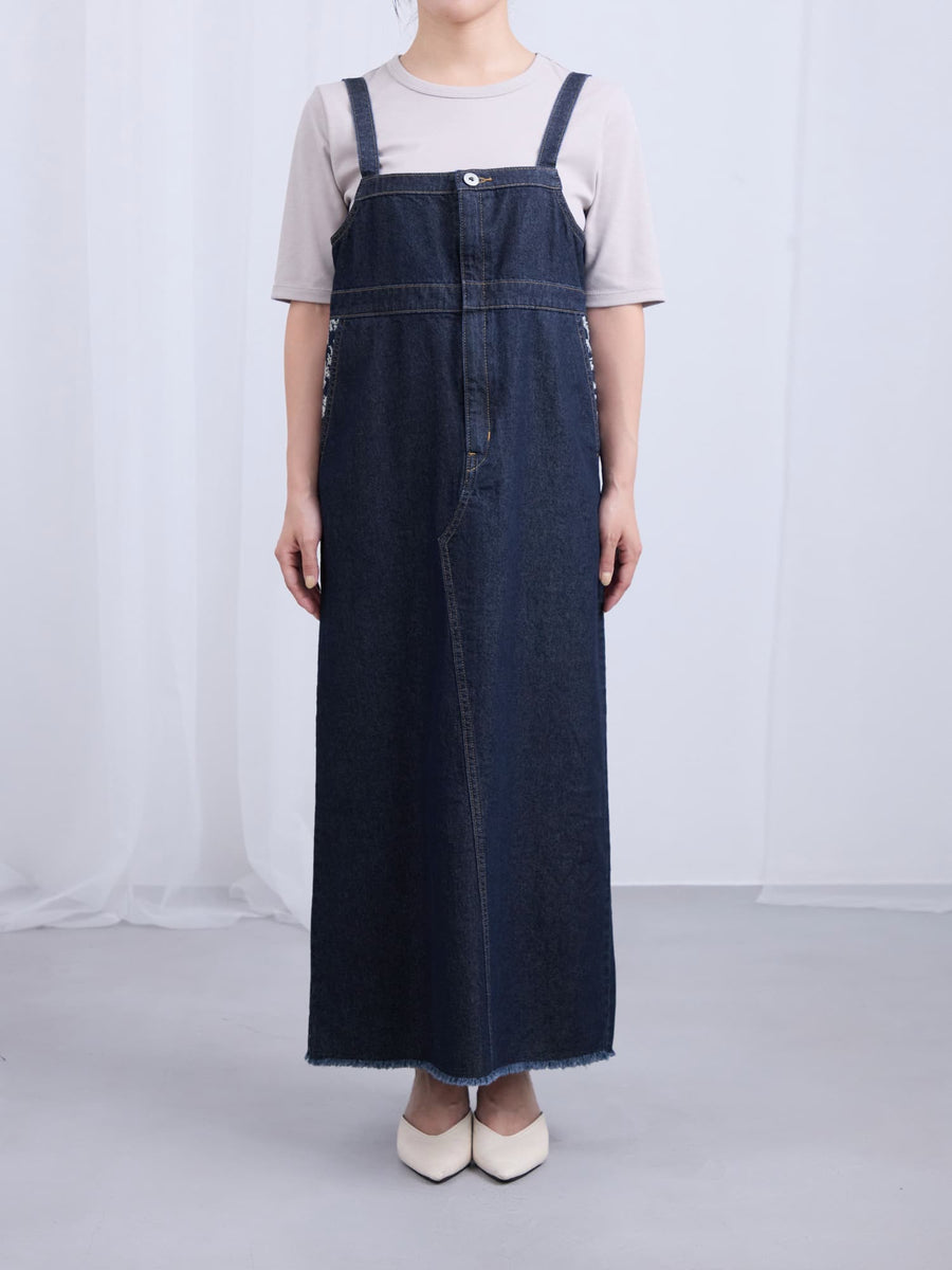 ※こちらが実物のカラーに一番お色味が近くなっております。（インディゴ）<br>143cm | B:78 W:59 H:82 股下:64  | short着用 (ヒールの高さ: 3.5cm)