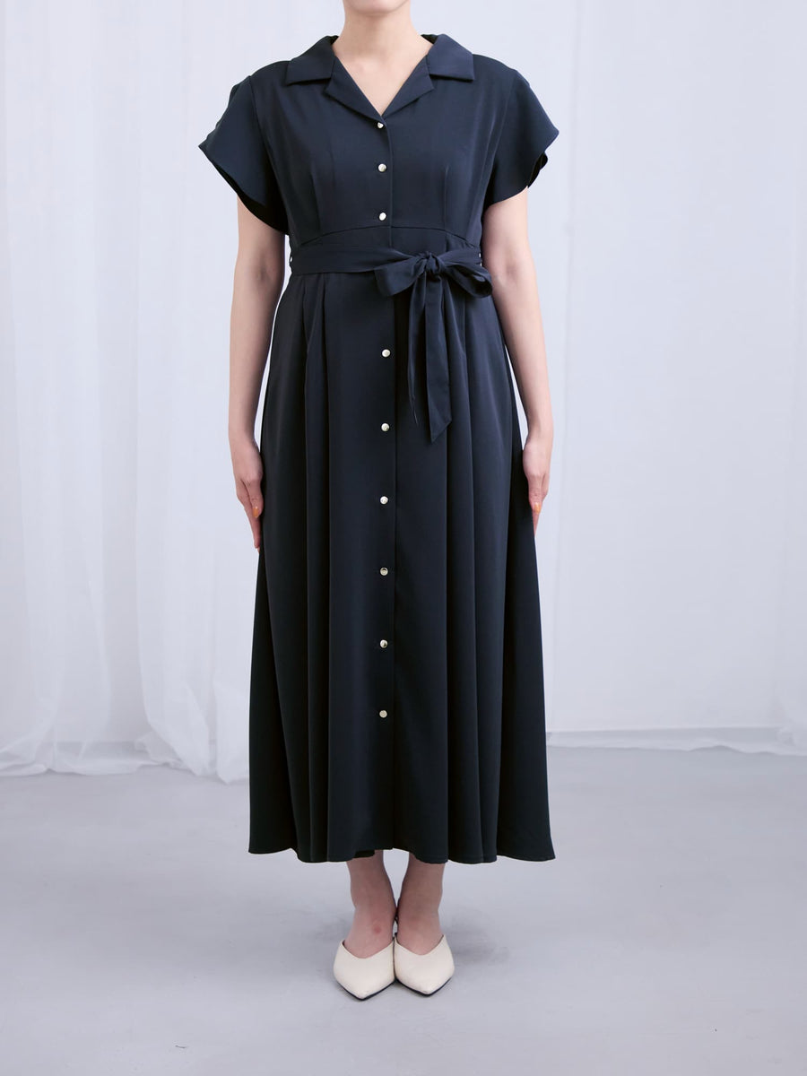 ※こちらが実物のカラーに一番お色味が近くなっております。（ネイビー）<br>149cm | B:77 W:60 H:83 股下:68.5 | regular着用 (ヒールの高さ:3.5cm)