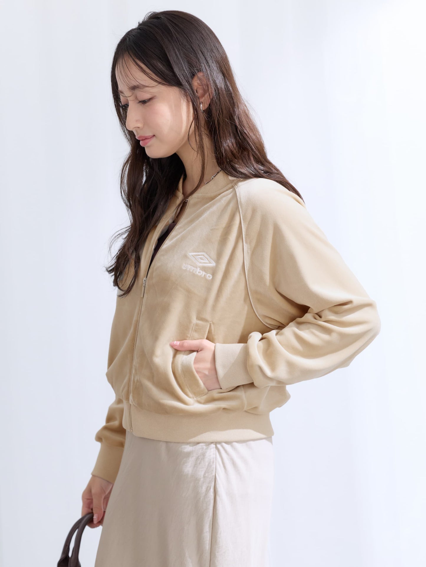 【COHINA×UMBRO】ベロアジャケット　[通常]