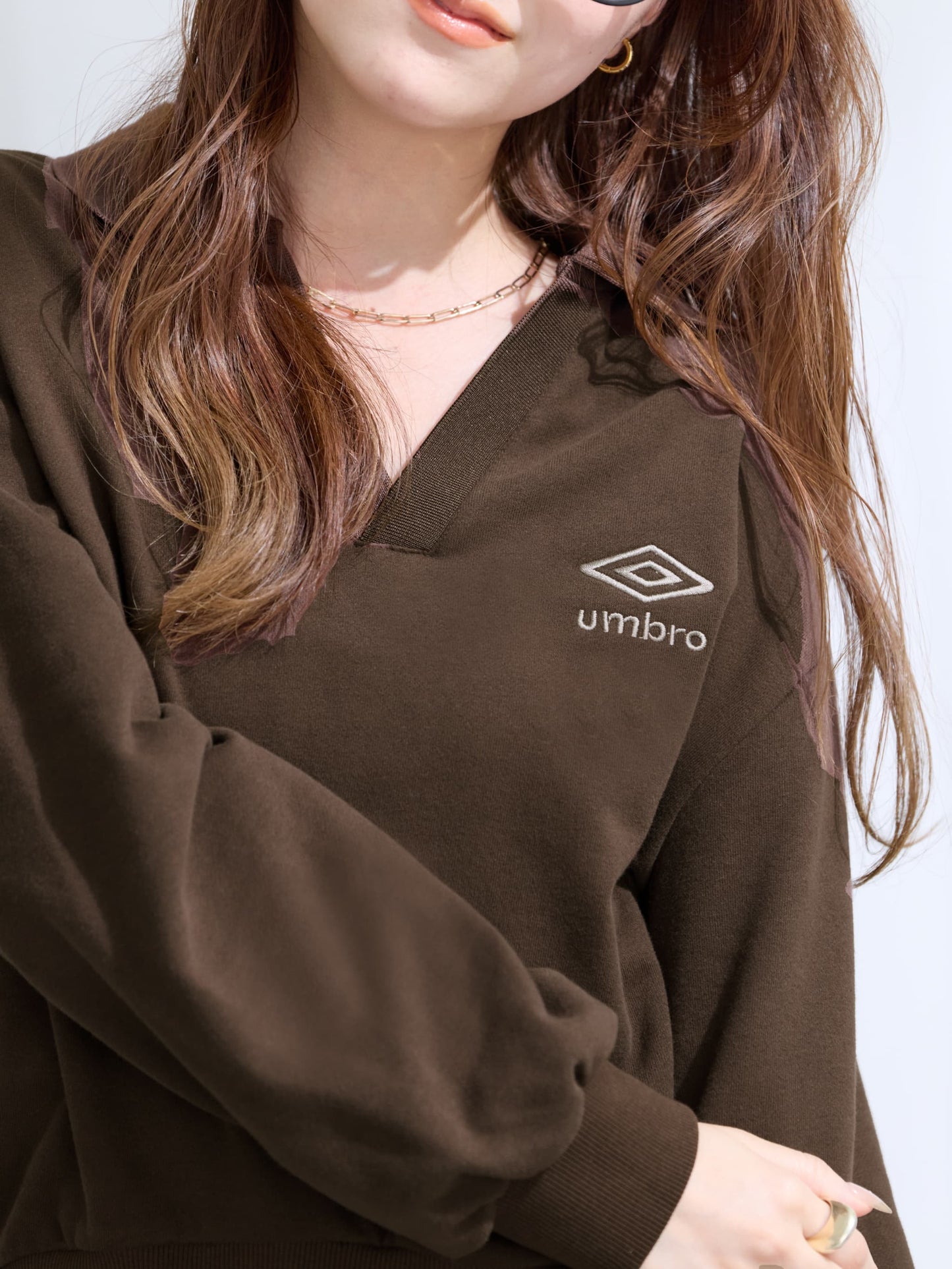 【COHINA×UMBRO】スキッパーライトスウェット　[通常]