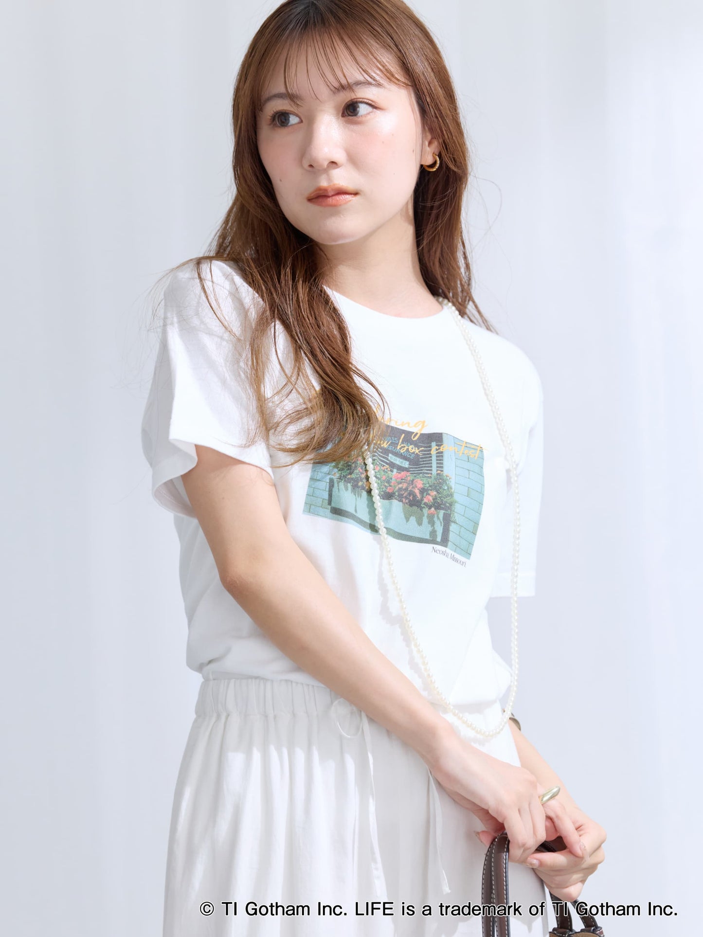 【GOOD ROCK SPEED】＜LIFE＞ flower photo Tシャツ　[通常]