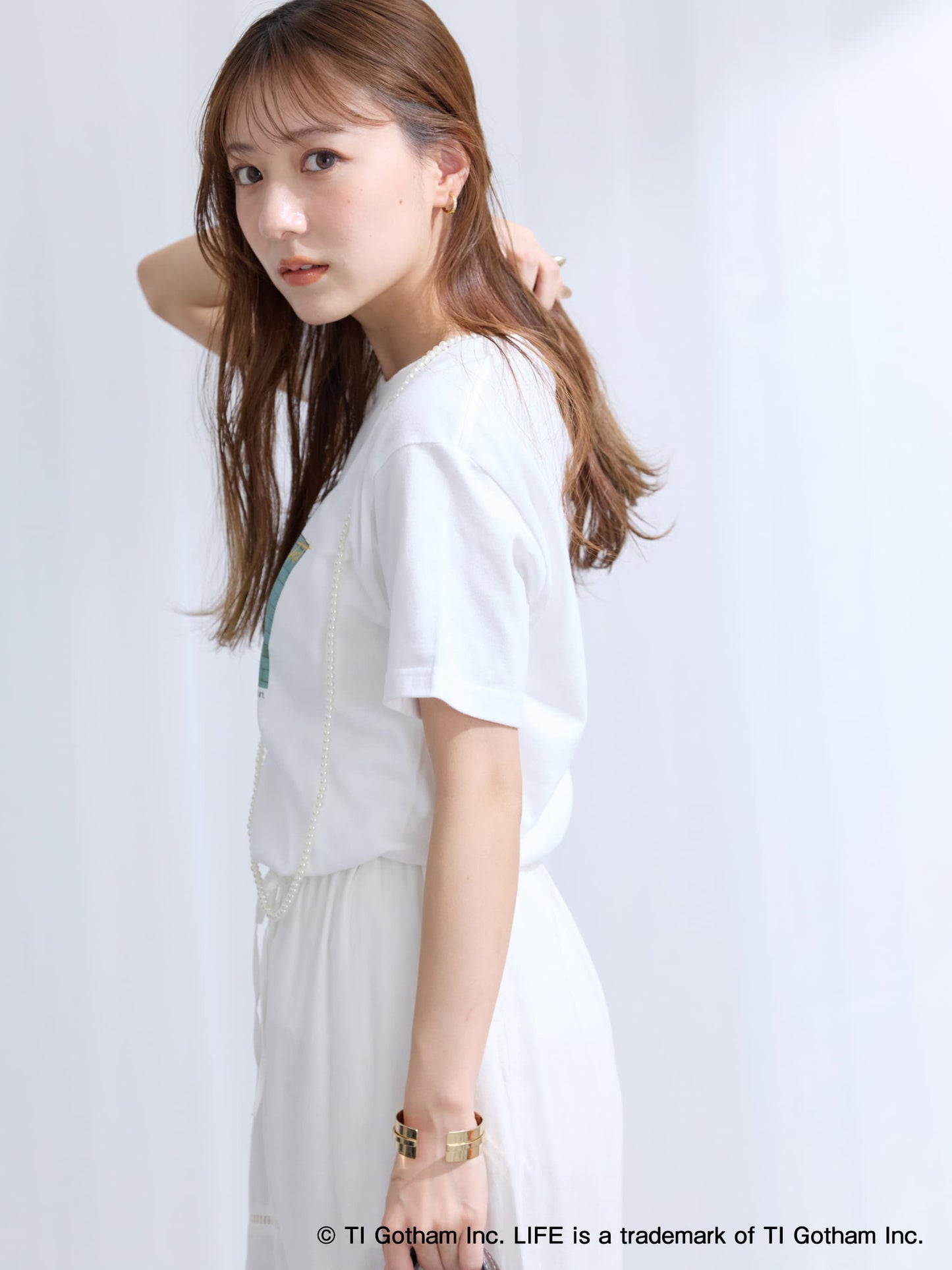 【GOOD ROCK SPEED】＜LIFE＞ flower photo Tシャツ　[通常]