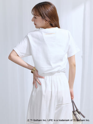 【GOOD ROCK SPEED】＜LIFE＞ flower photo Tシャツ　[通常]