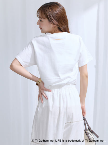 【GOOD ROCK SPEED】＜LIFE＞ flower photo Tシャツ　[通常]