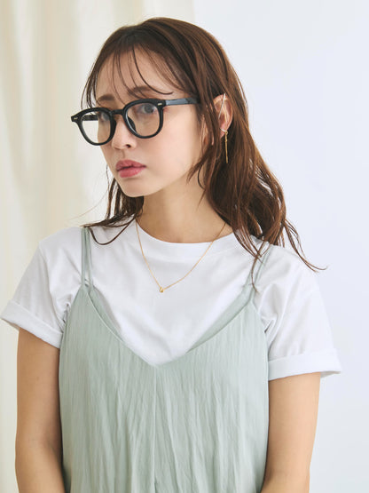 レイヤードデザインキャミワンピース-short & regular　[通常]