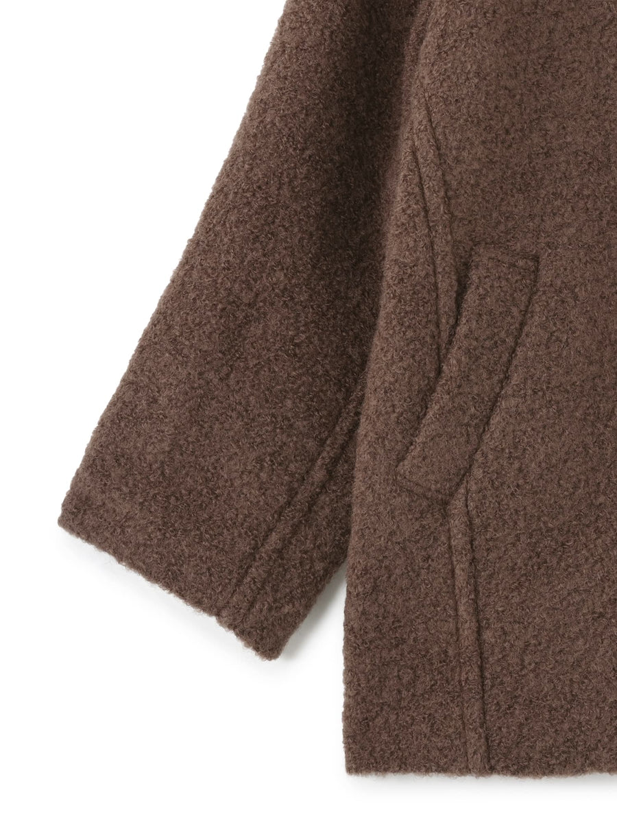 ウールループダブルコート　[通常]