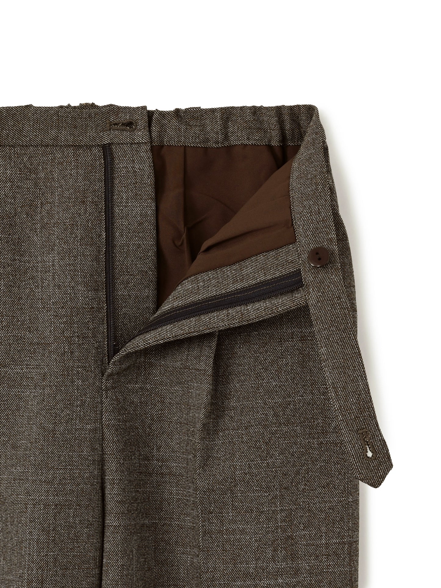 ナローベルトタックテーパードパンツ　[通常]