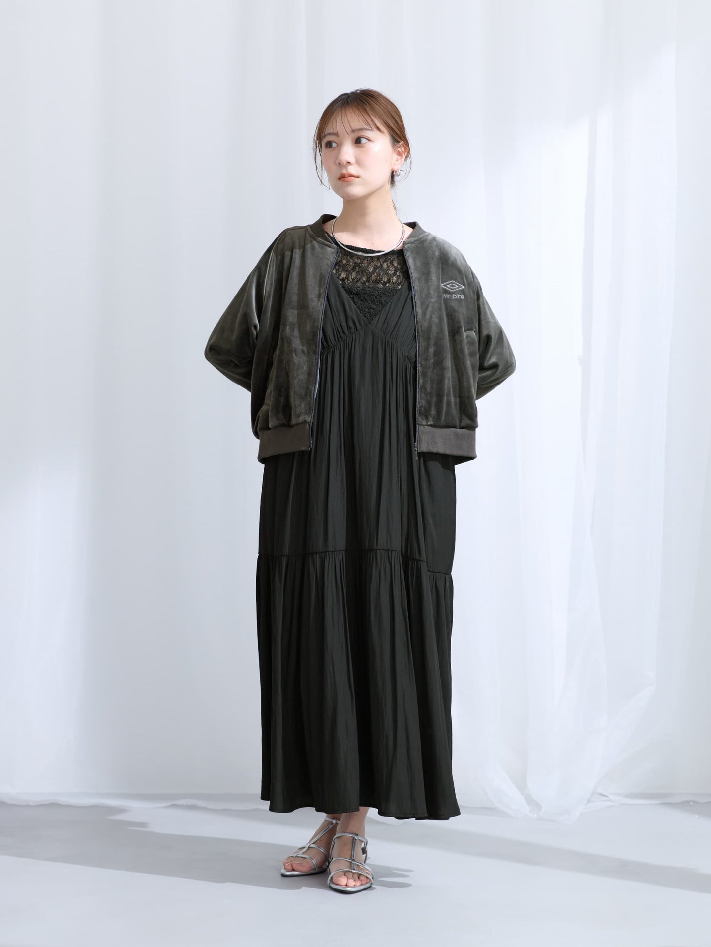 【COHINA×UMBRO】ベロアジャケット　[通常]