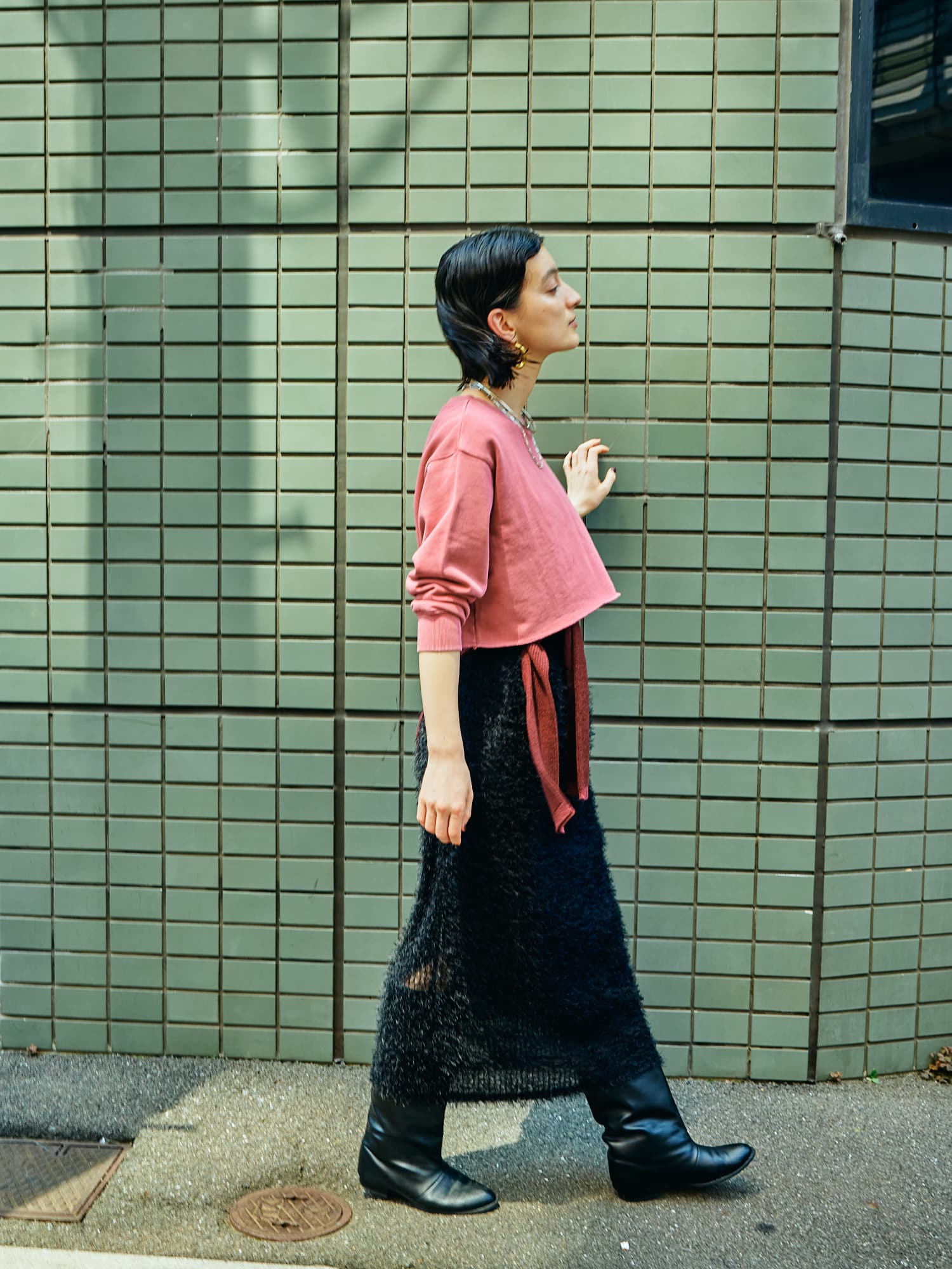 フェザーチュールタイトスカート | 小柄・低身長女性向け フェザーチュールタイトスカート | 小柄・低身長女性向け