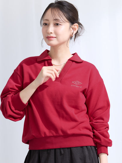 【COHINA×UMBRO】スキッパーライトスウェット　[通常]