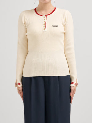 ※こちらが実物のカラーに一番お色味が近くなっております。（オフホワイト×レッド）<br>149cm | B:77 W:60 H:83 股下:68.5 | ワンサイズ着用