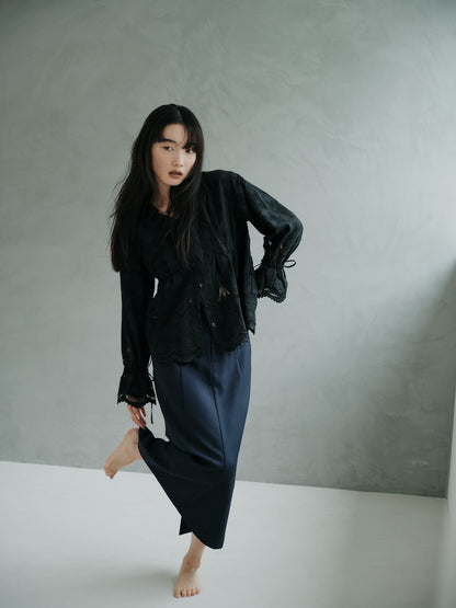 157cm | B:77 W:56 H:82 股下:69 | XS着用