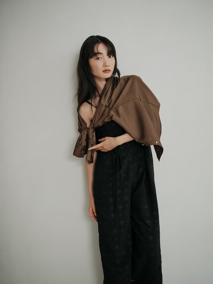 ブライトツイルダブルポケットシャツ　[通常]