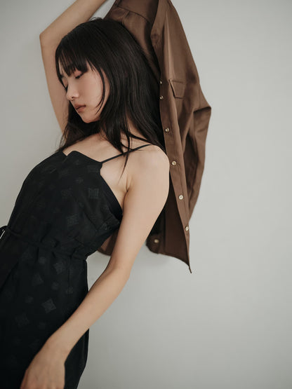 エンブロイダリースカーフセットオールインワン　[通常]