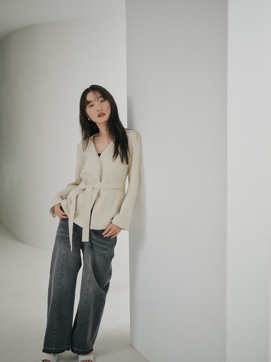 157cm | B:77 W:56 H:82 股下:69 | regular-XS着用