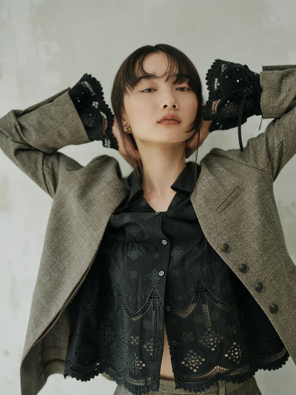 157cm | B:77 W:56 H:82 股下:69 | ワンサイズ着用