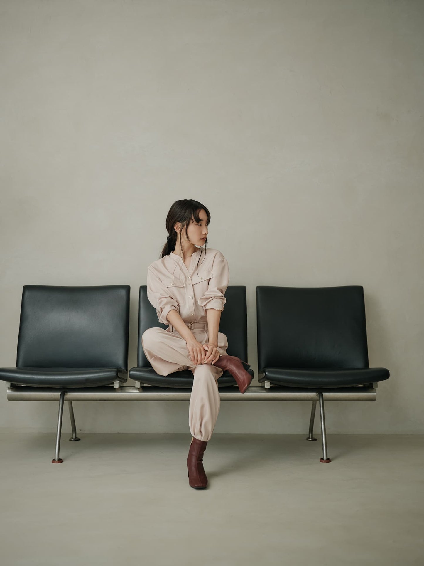 ブライトツイルダブルポケットシャツ　[通常]