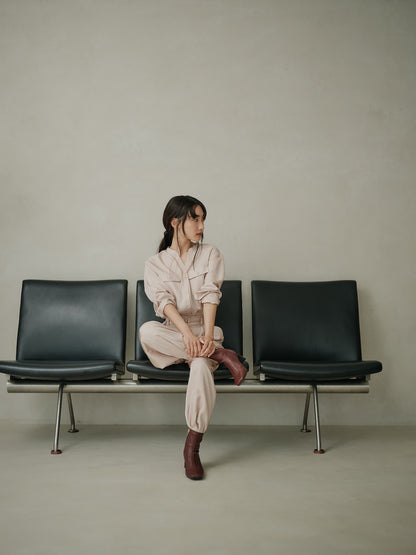 ブライトツイルタックワイドパンツ　[通常]