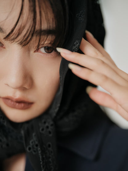 エンブロイダリースカーフセットオールインワン　[通常]