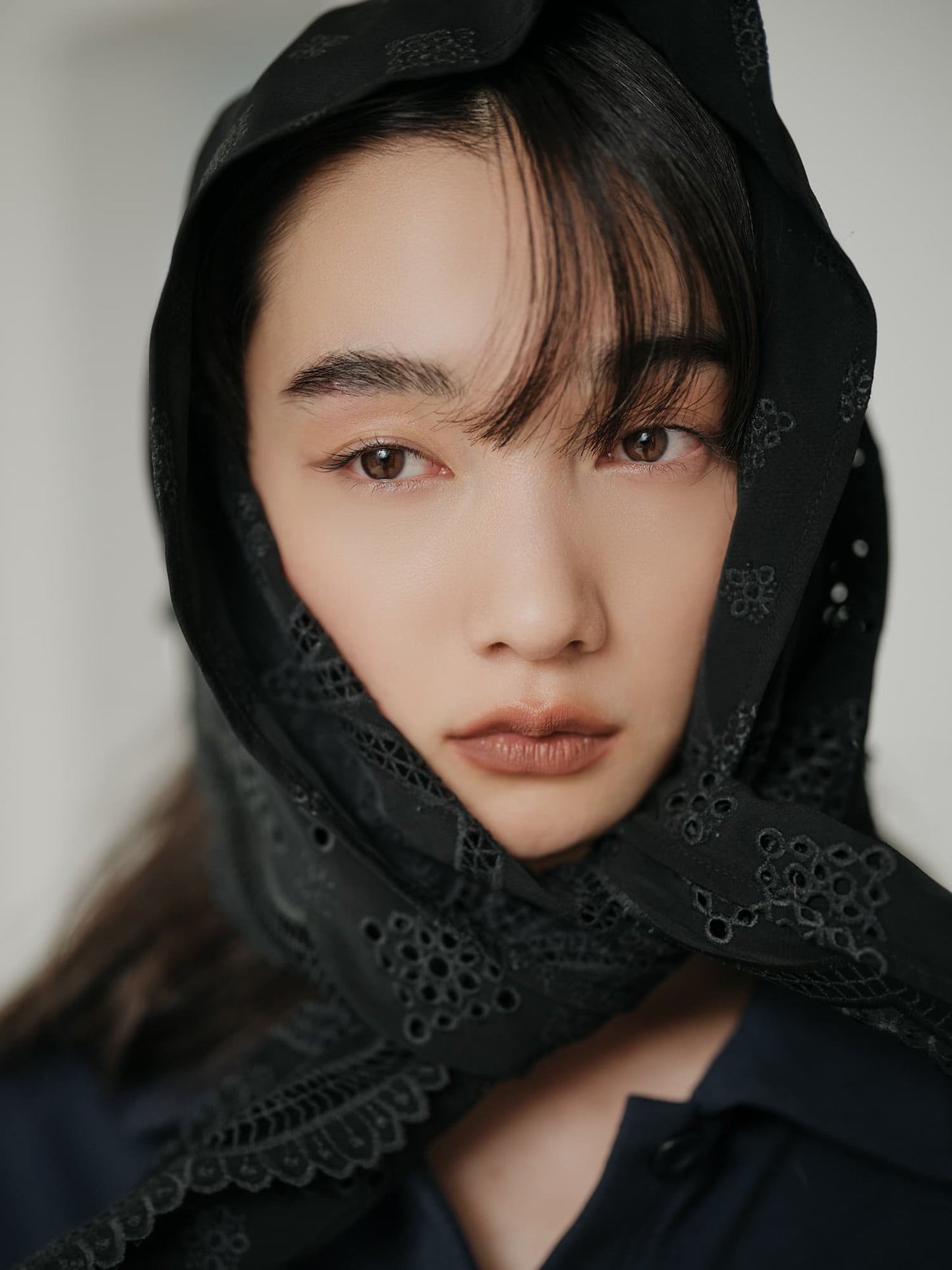 エンブロイダリースカーフセットオールインワン　[通常]