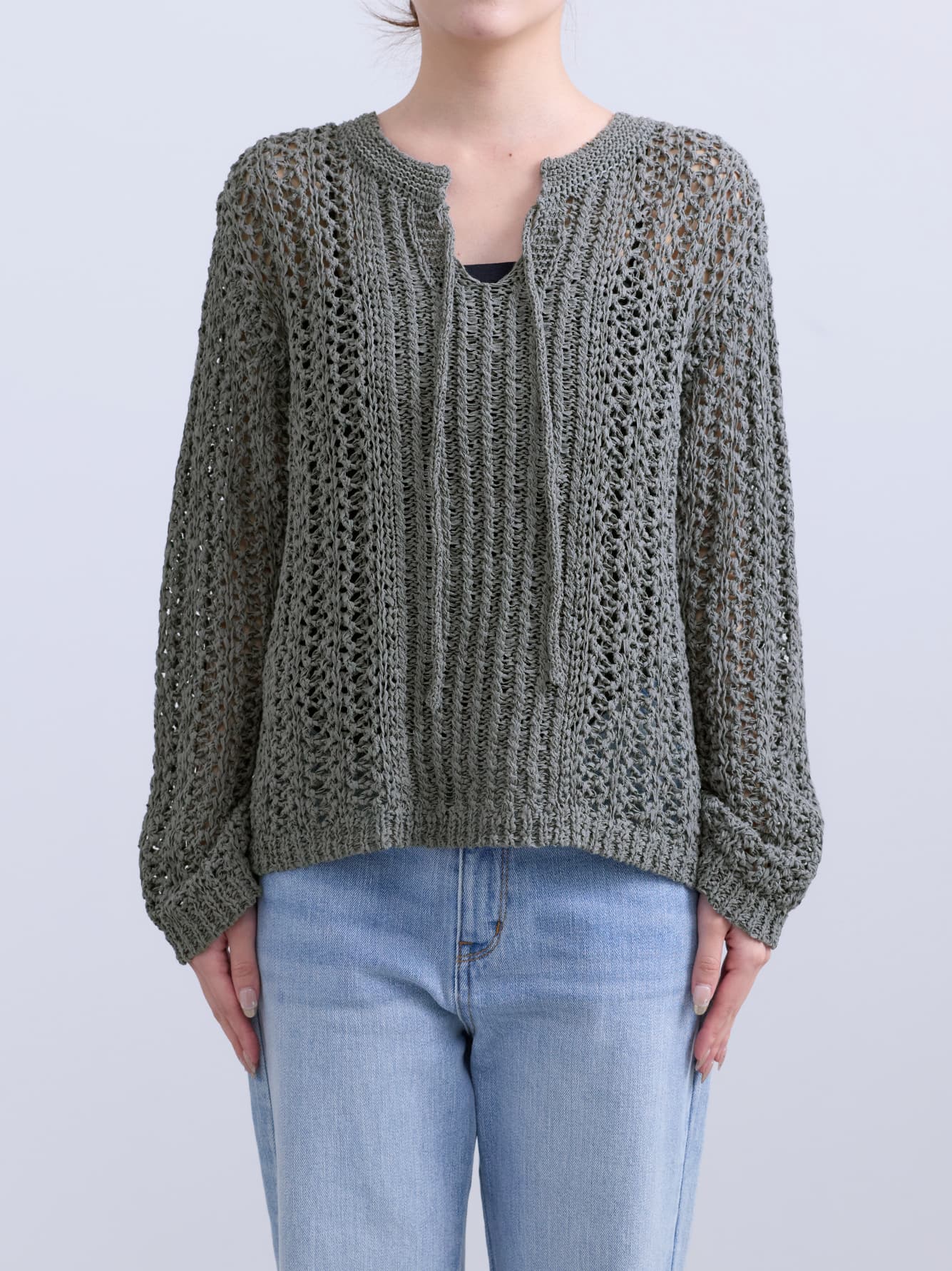 ※こちらが実物のカラーに一番お色味が近くなっております。（グレー）<br>150cm | B:78 W:56 H:74 股下:69  | ワンサイズ着用