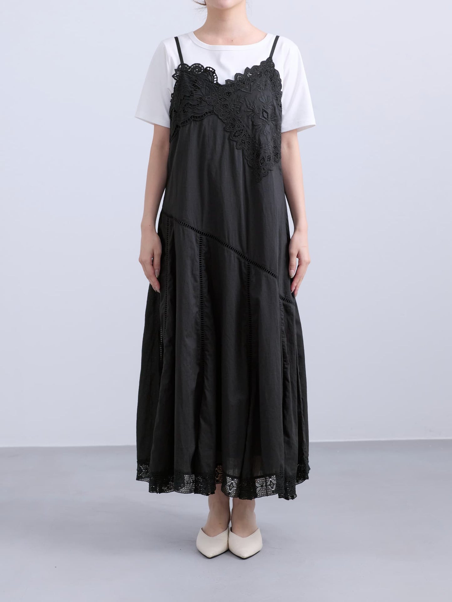 ※こちらが実物のカラーに一番お色味が近くなっております。（ブラック）<br>150cm | B:78 W:56 H:74 股下:69  | ワンサイズ着用(ヒールの高さ:3.5cm)