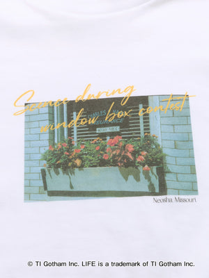 【GOOD ROCK SPEED】＜LIFE＞ flower photo Tシャツ　[通常]