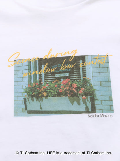 【GOOD ROCK SPEED】＜LIFE＞ flower photo Tシャツ　[通常]