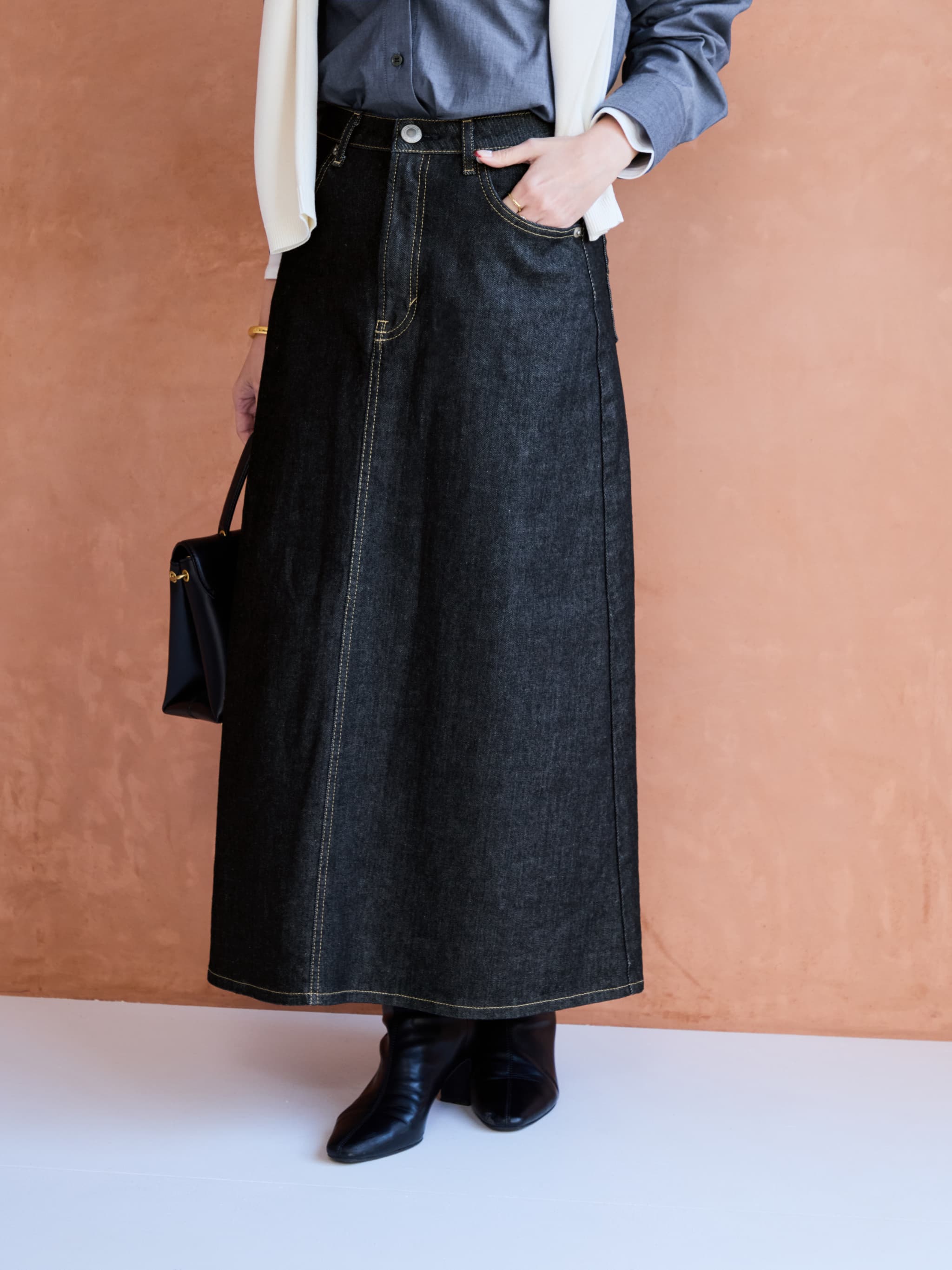 150cm前後の低身長、小柄女性向けデニム・ジーンズ・ジーパン ｜COHINA