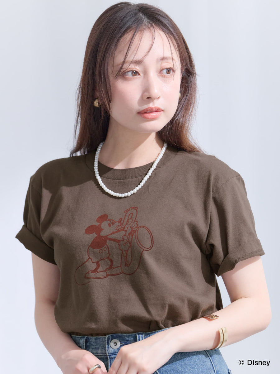 【GOOD ROCK SPEED】＜Mickey＞ playing jazz Tシャツ　[通常]