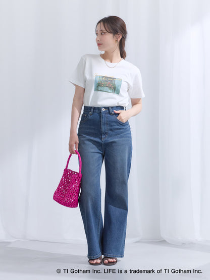 【GOOD ROCK SPEED】＜LIFE＞ flower photo Tシャツ　[通常]