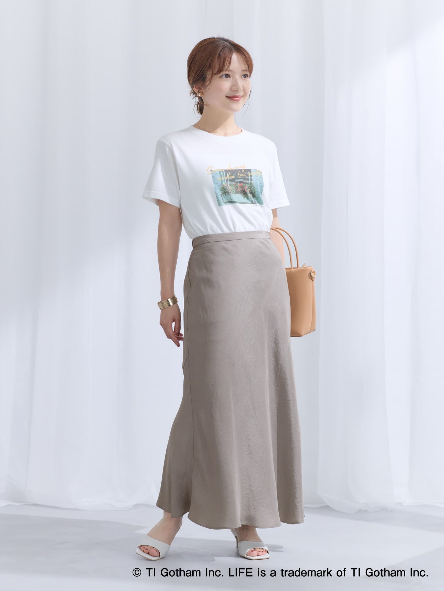 【GOOD ROCK SPEED】＜LIFE＞ flower photo Tシャツ　[通常]