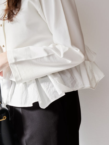 2wayフリルペプラムトップス　[通常]