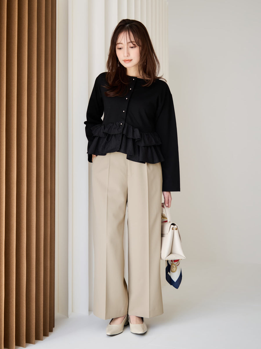 2wayフリルペプラムトップス　[通常]