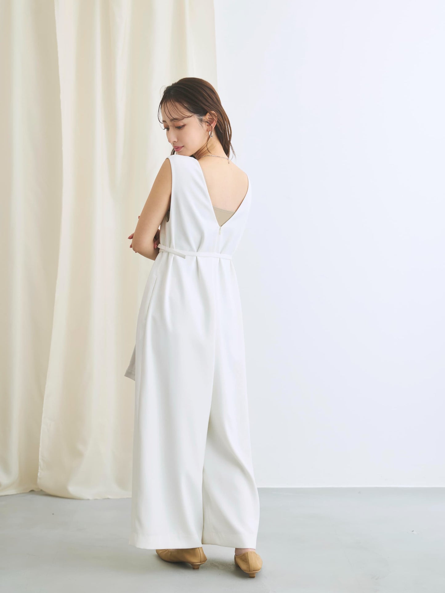 149cm | B:77 W:60 H:83 股下:68.5 | regular着用