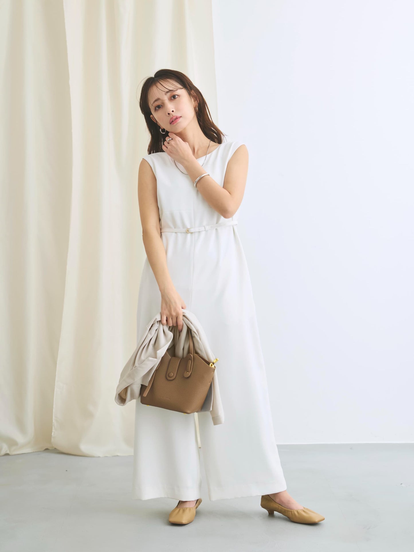 149cm | B:77 W:60 H:83 股下:68.5 | regular着用