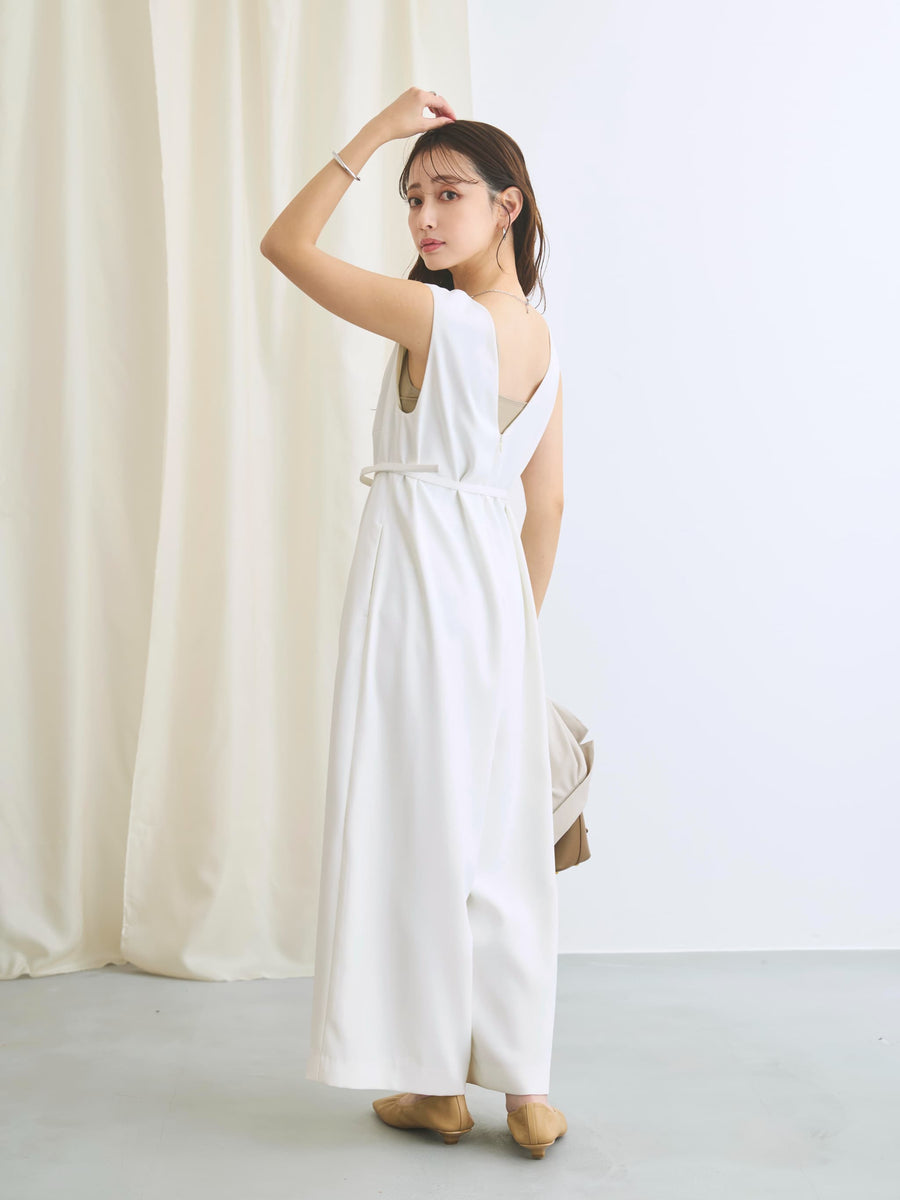 キーネックとろみオールインワン-short & regular　[通常]